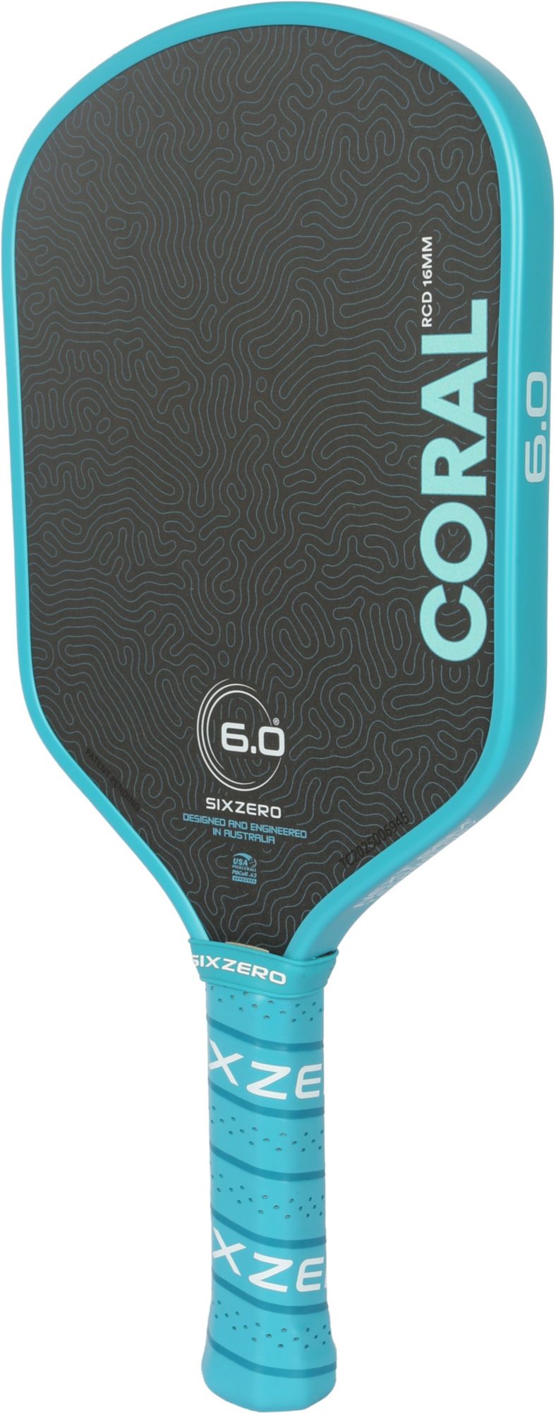Six Zero Coral 16mm Pickleball Paddle product image