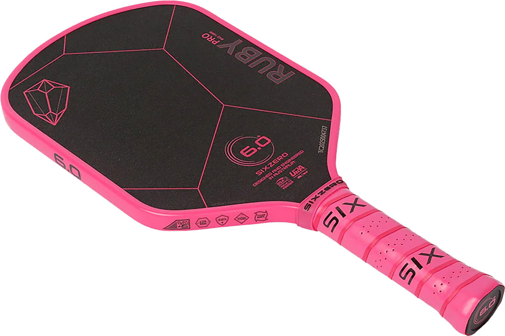 Six Zero Ruby Pro 14mm Pickleball Paddle product image