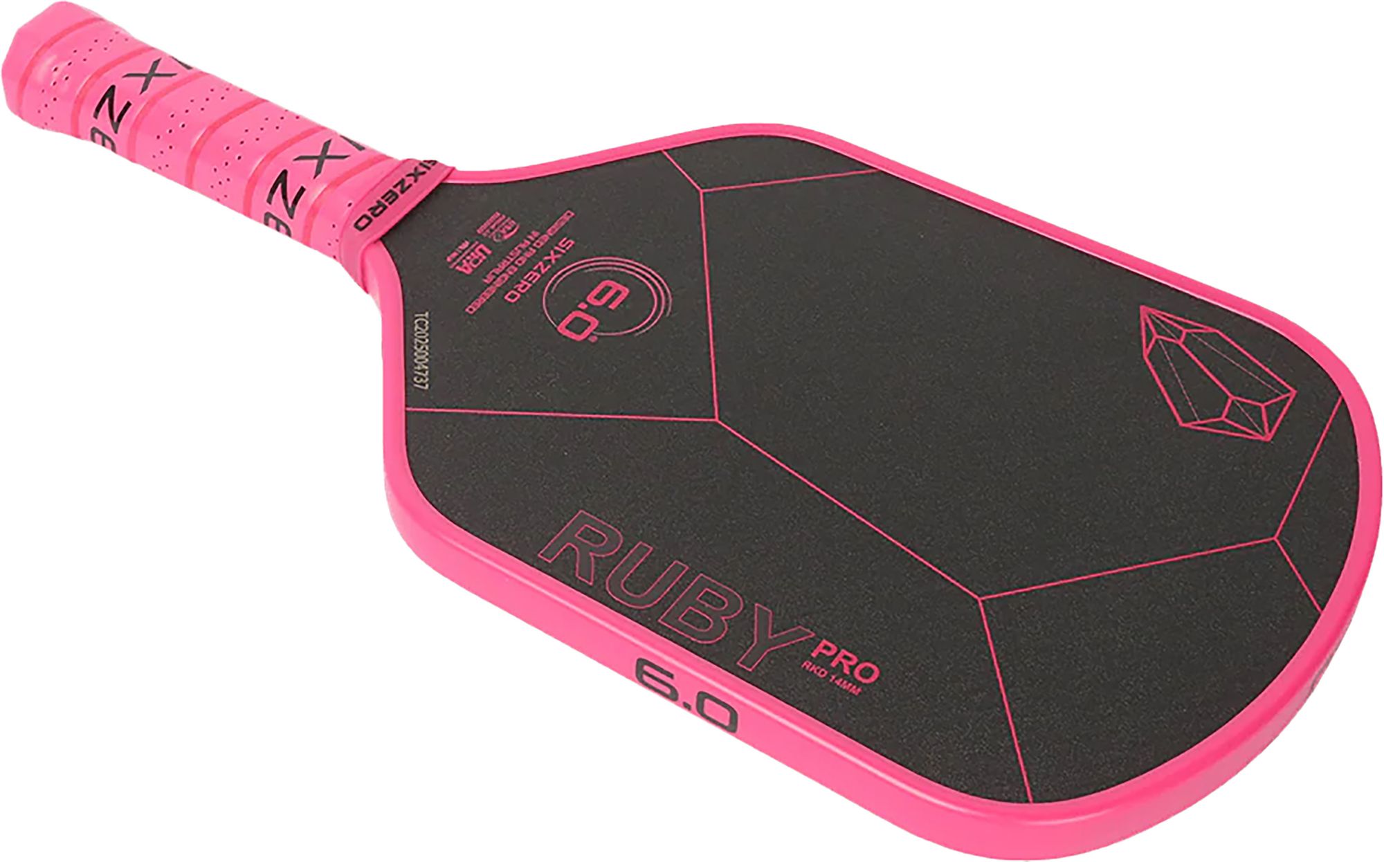 Six Zero Ruby Pro 14mm Pickleball Paddle product image
