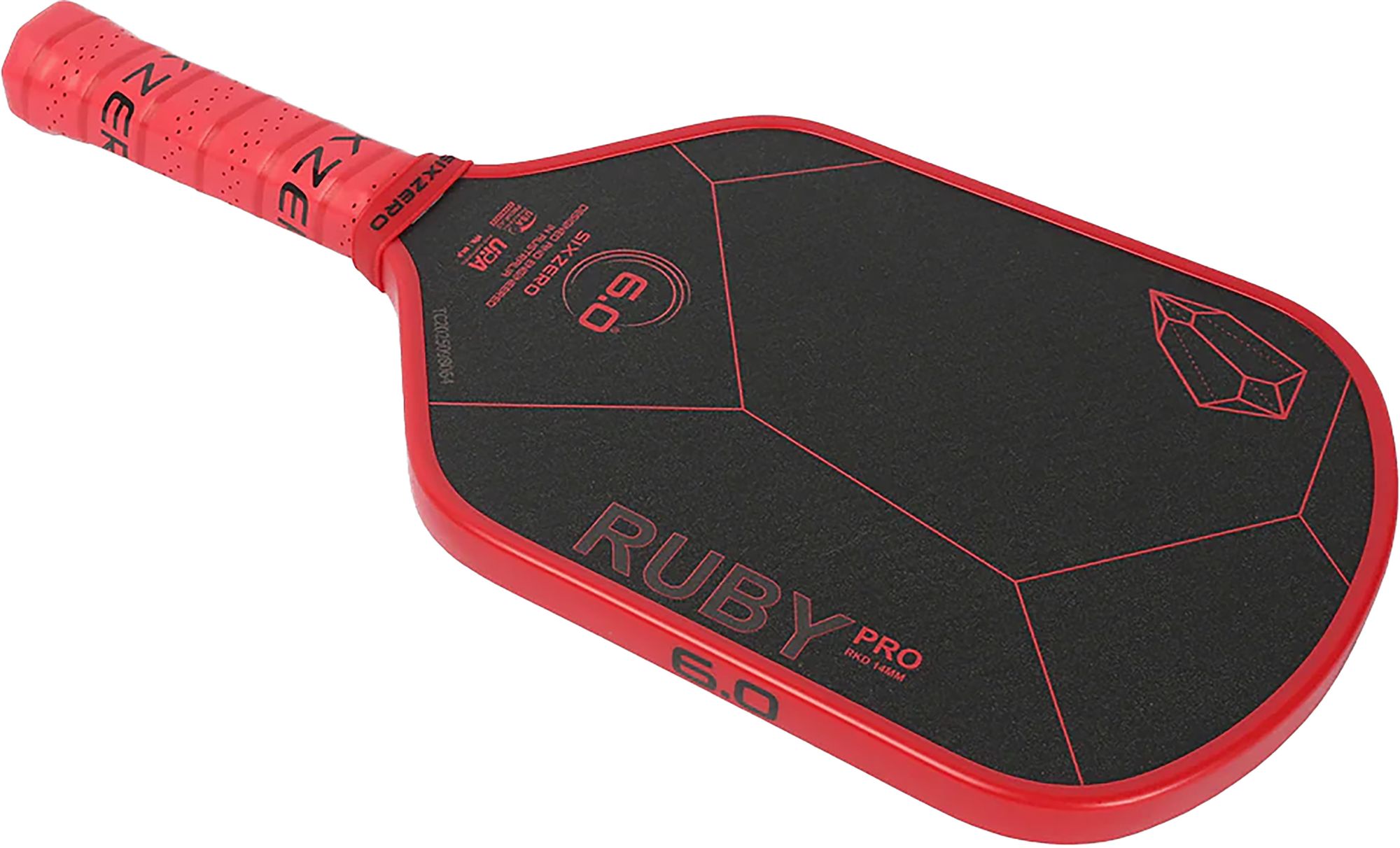Six Zero Ruby Pro 14mm Pickleball Paddle product image