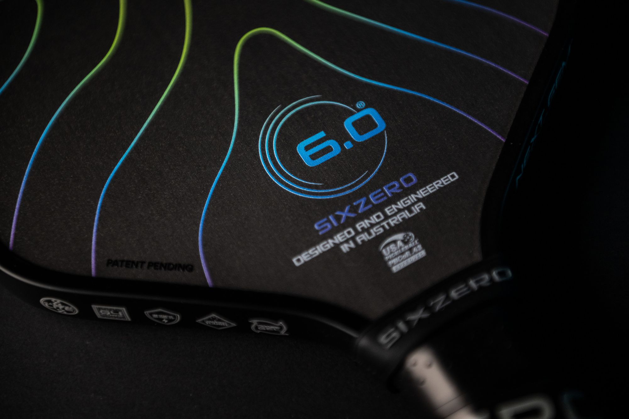 Six Zero Black Opal Pickleball Paddle product image