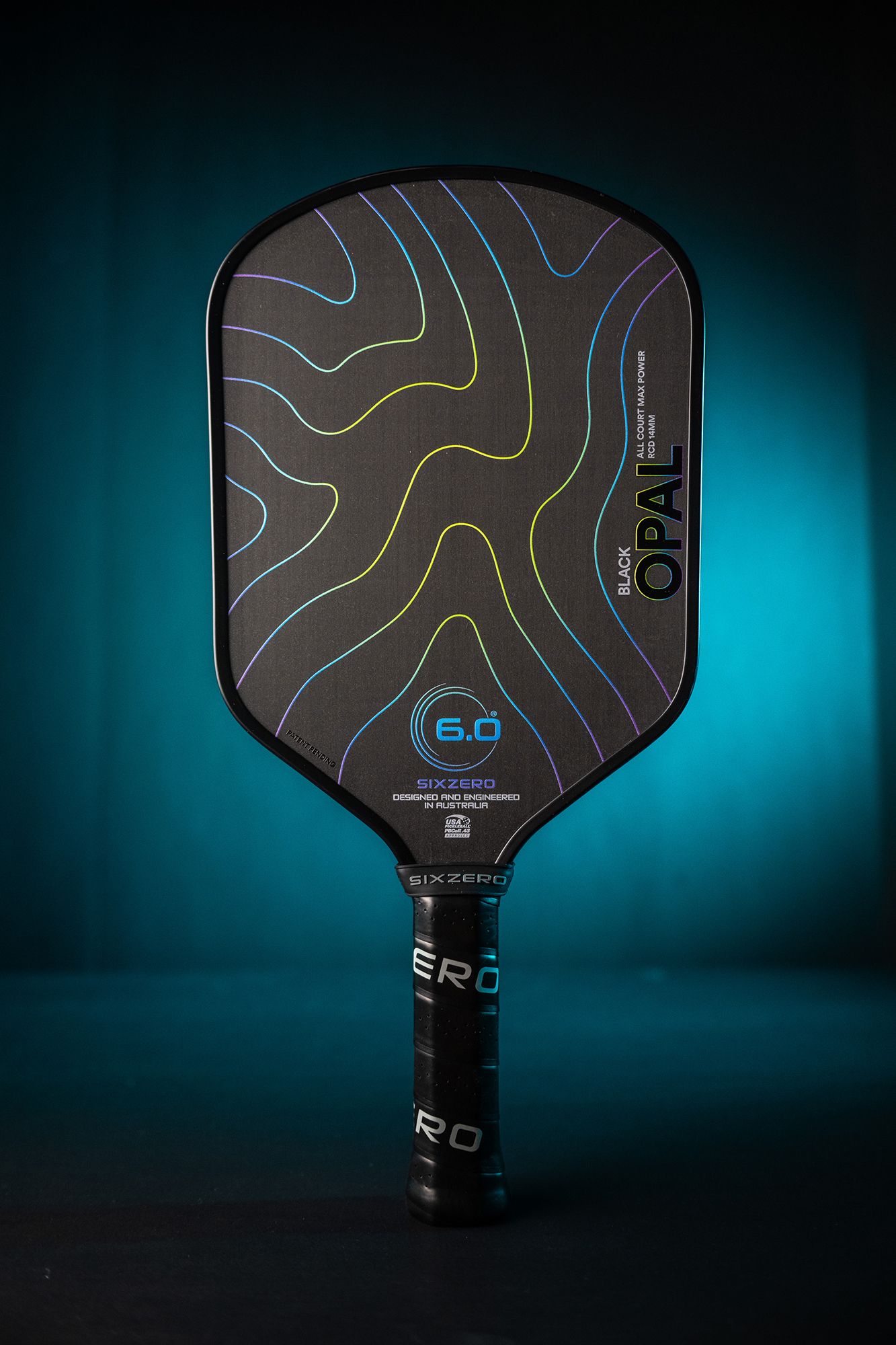 Six Zero Black Opal Pickleball Paddle product image