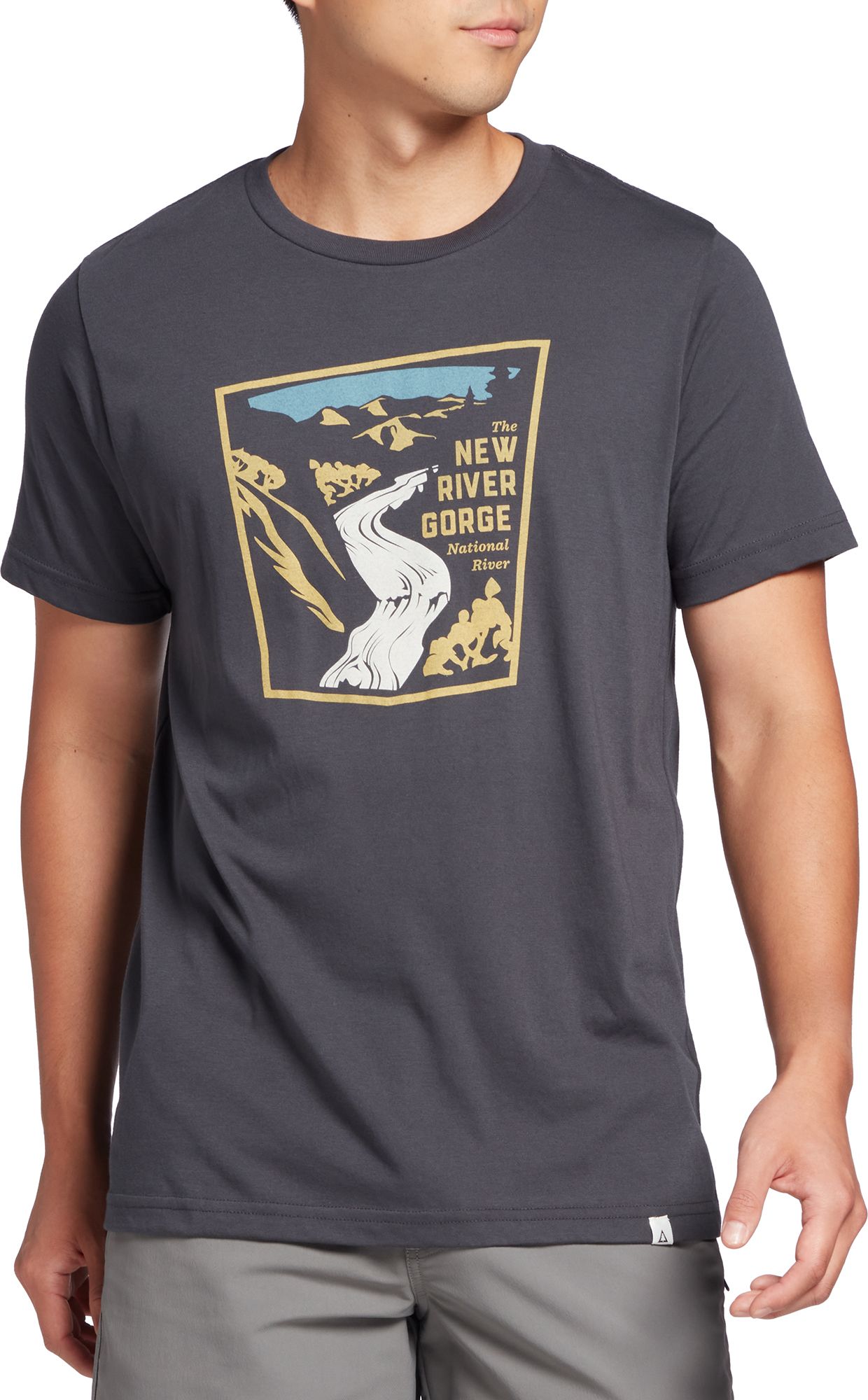 The Landmark Project Adult New River Gorge Short Sleeve Graphic T-Shirt product image