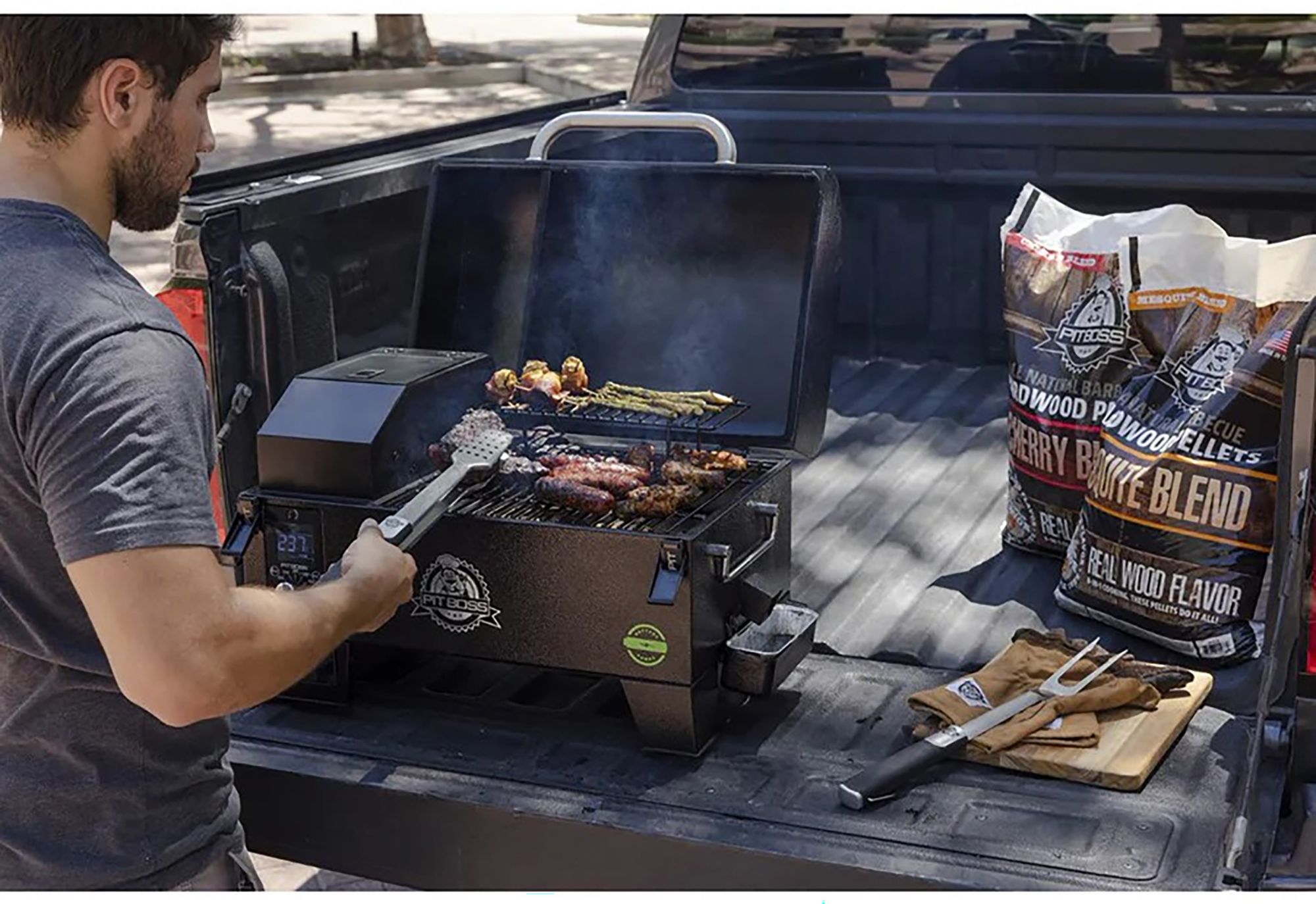 Pit Boss Battery Powered Wood Pellet Grill product image