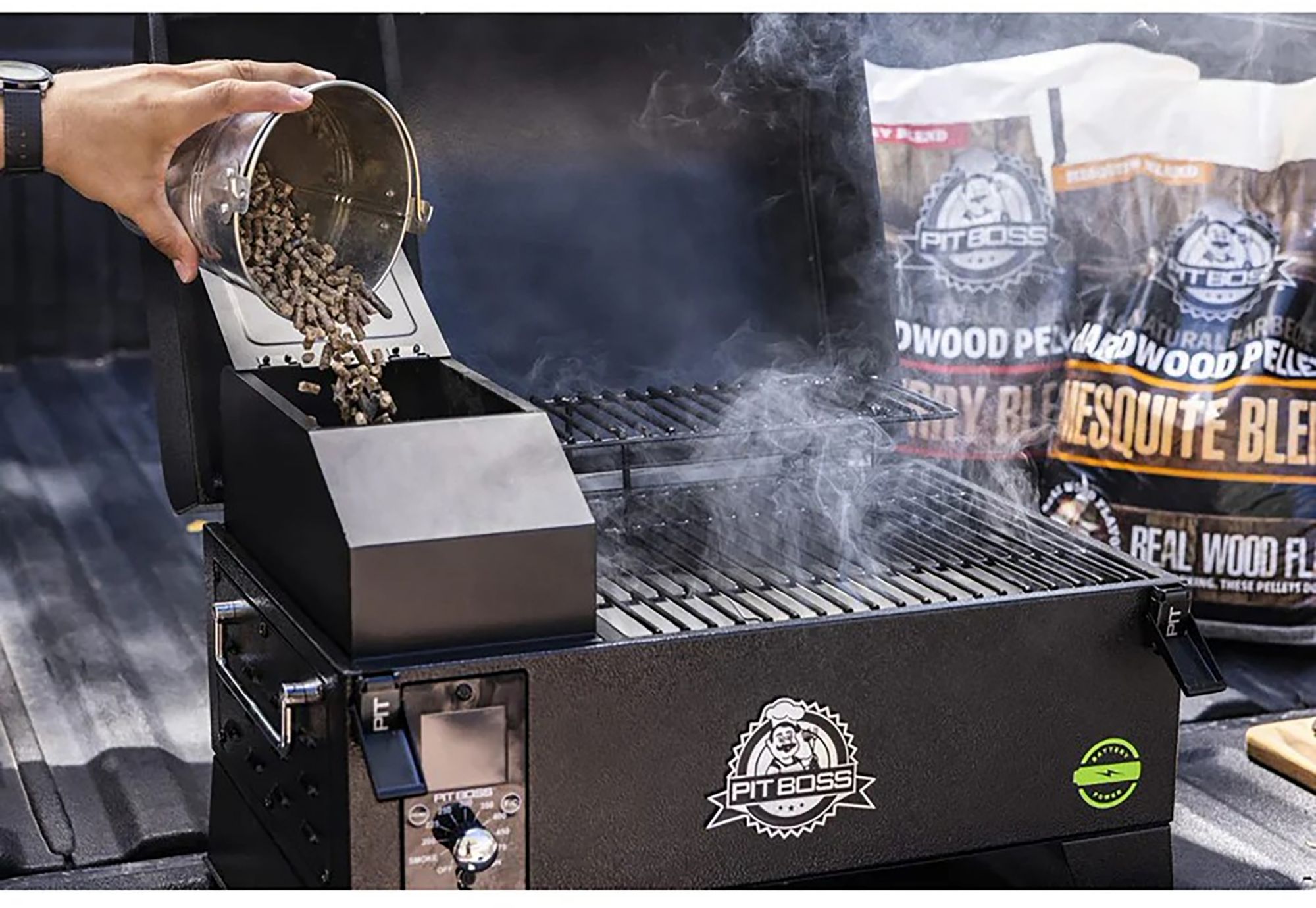 Pit Boss Battery Powered Wood Pellet Grill product image