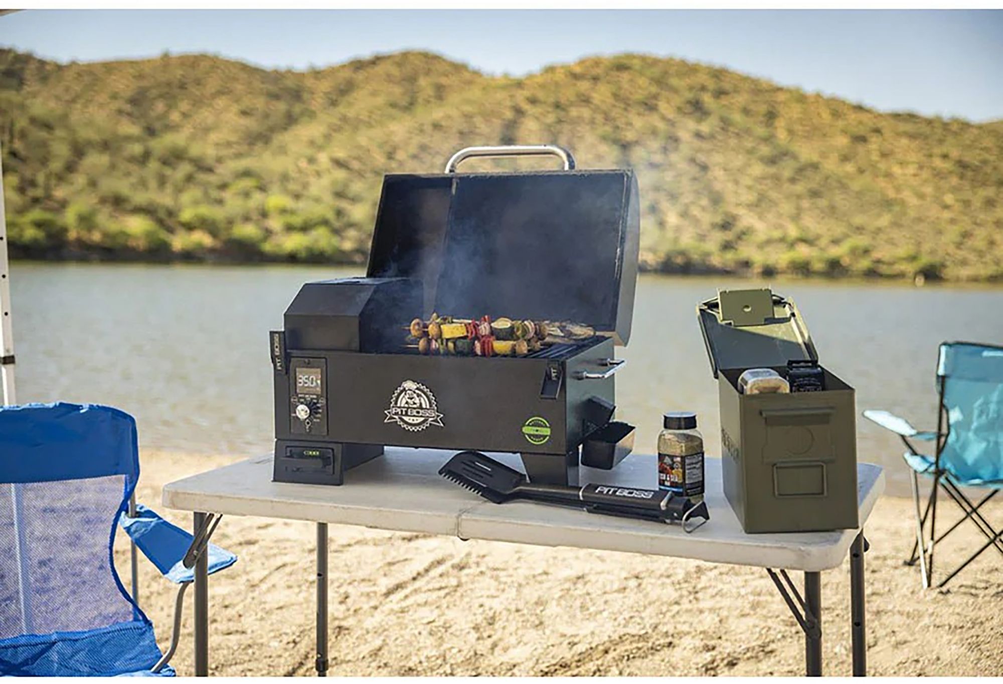 Pit Boss Battery Powered Wood Pellet Grill product image