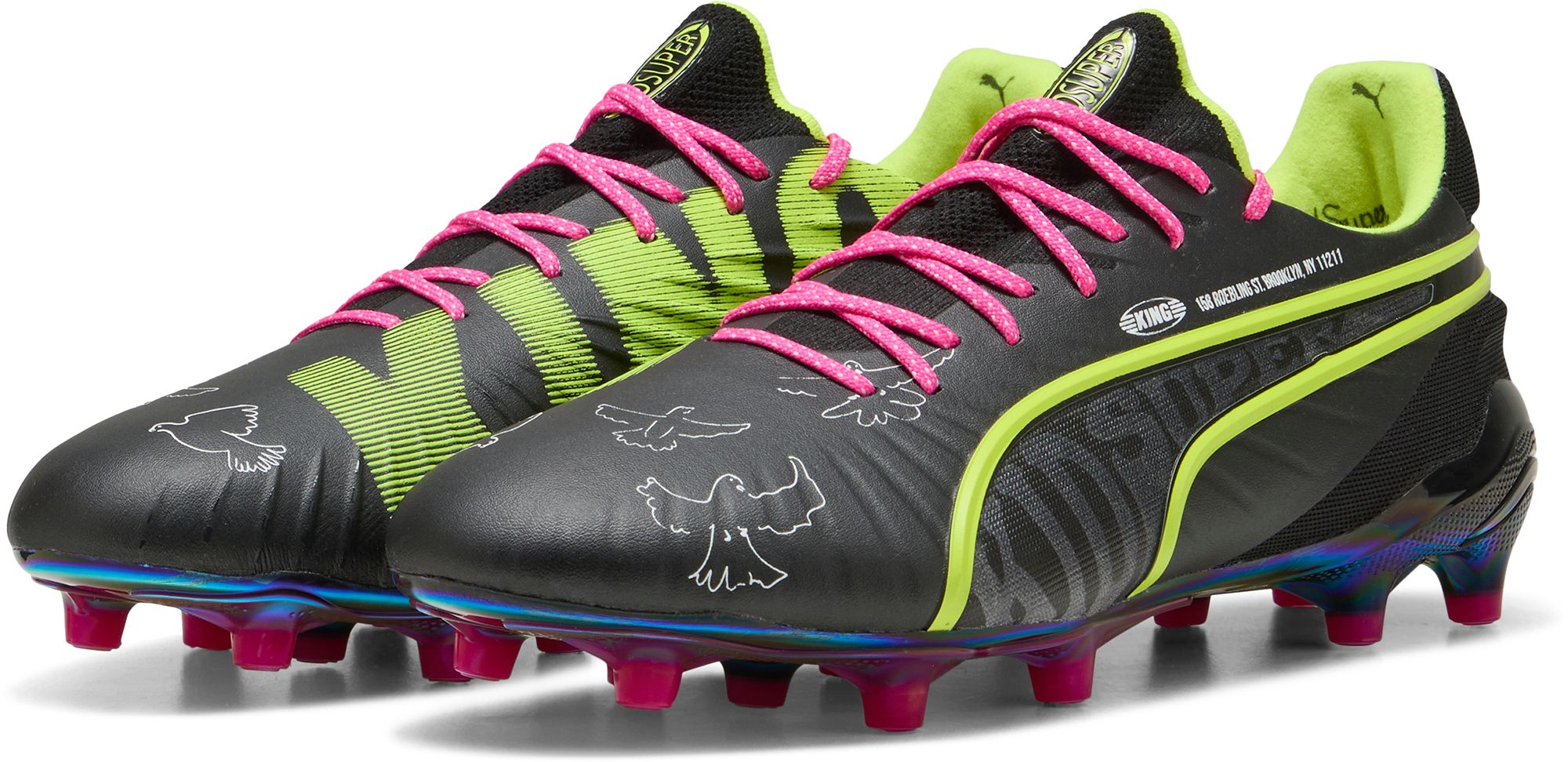 PUMA King Ultimate X KidSuper FG Soccer Cleats product image