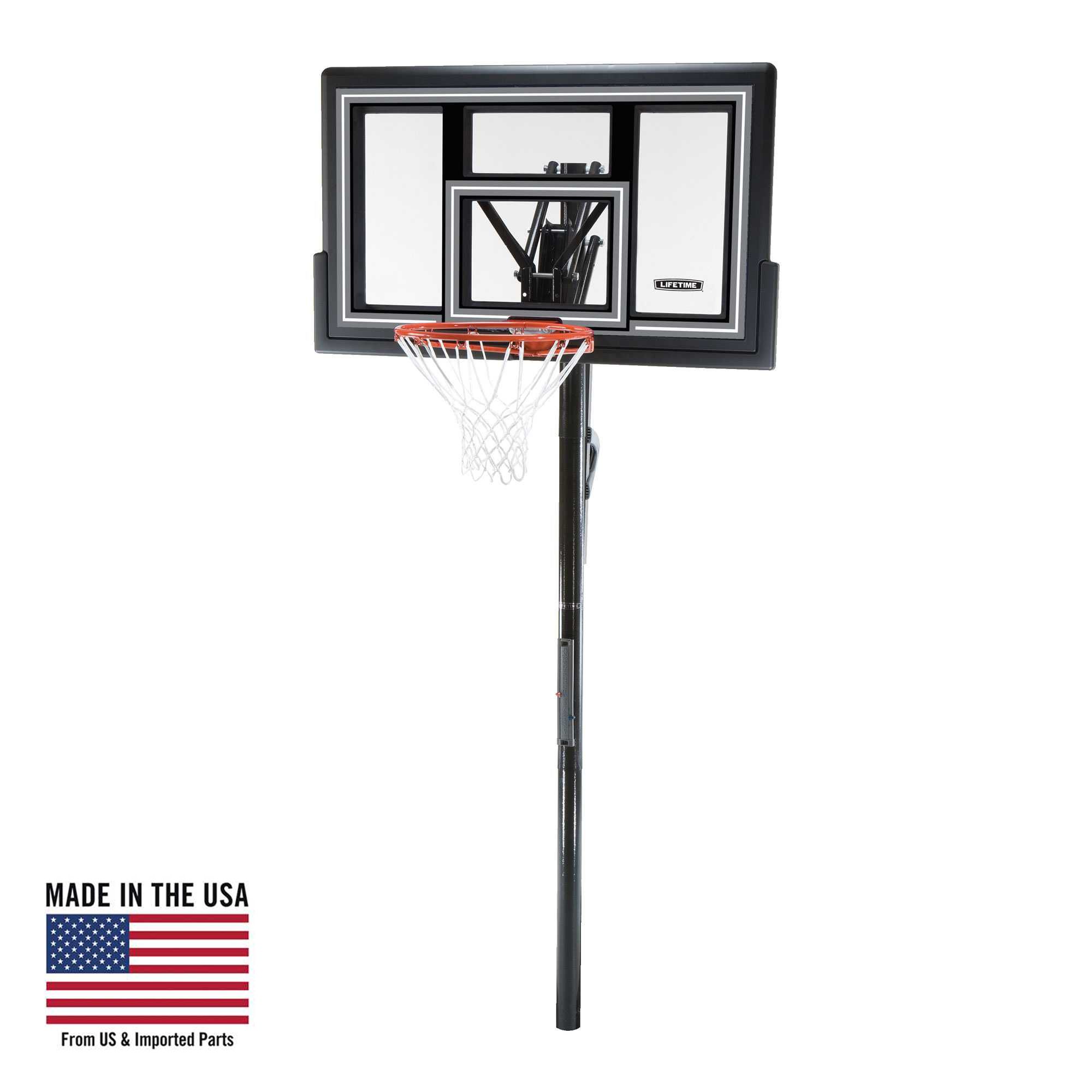 Lifetime 50 in. In-Ground Shatterproof Fusion Action Grip Basketball Hoop product image