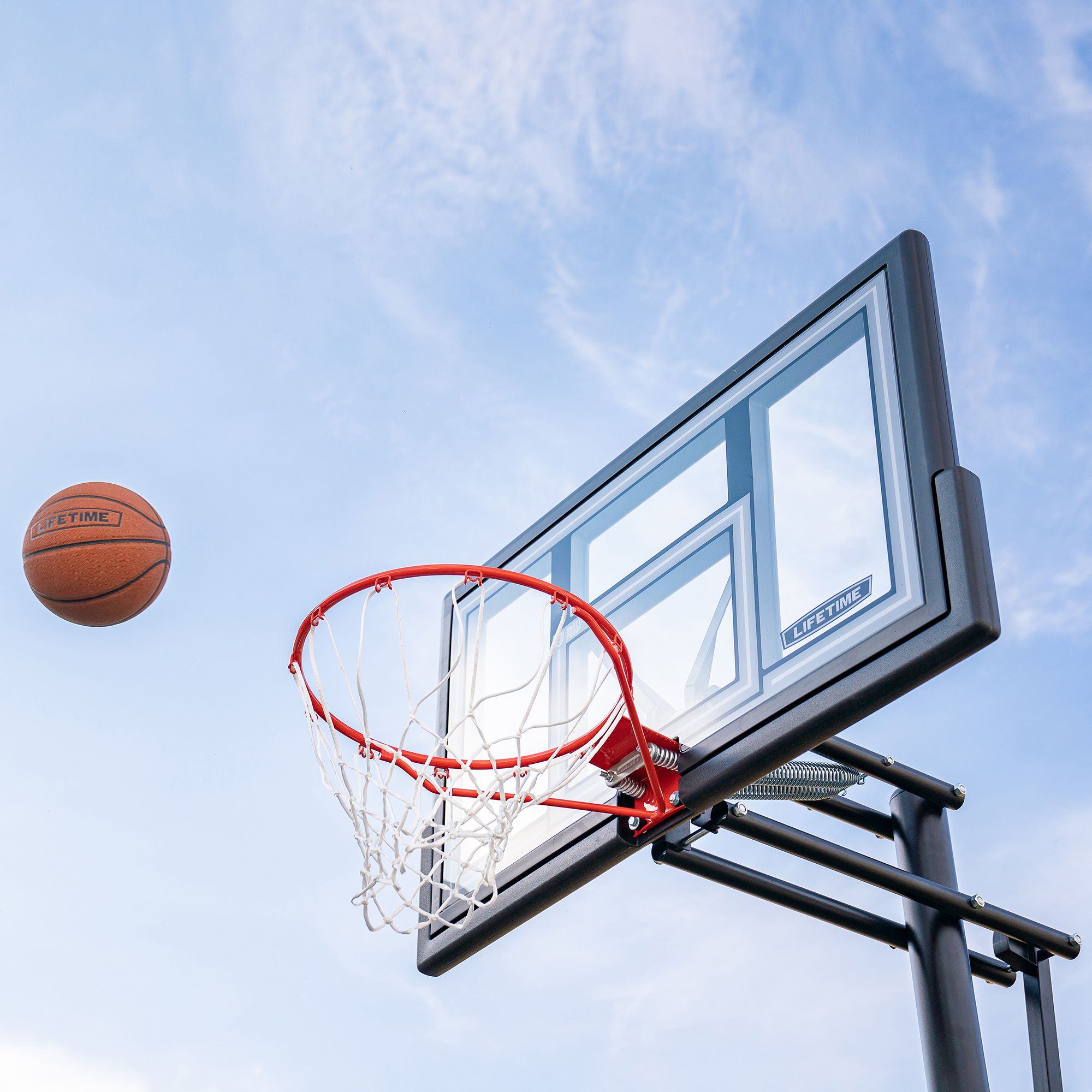 Lifetime 50 in. In-Ground Shatterproof Fusion Action Grip Basketball Hoop product image