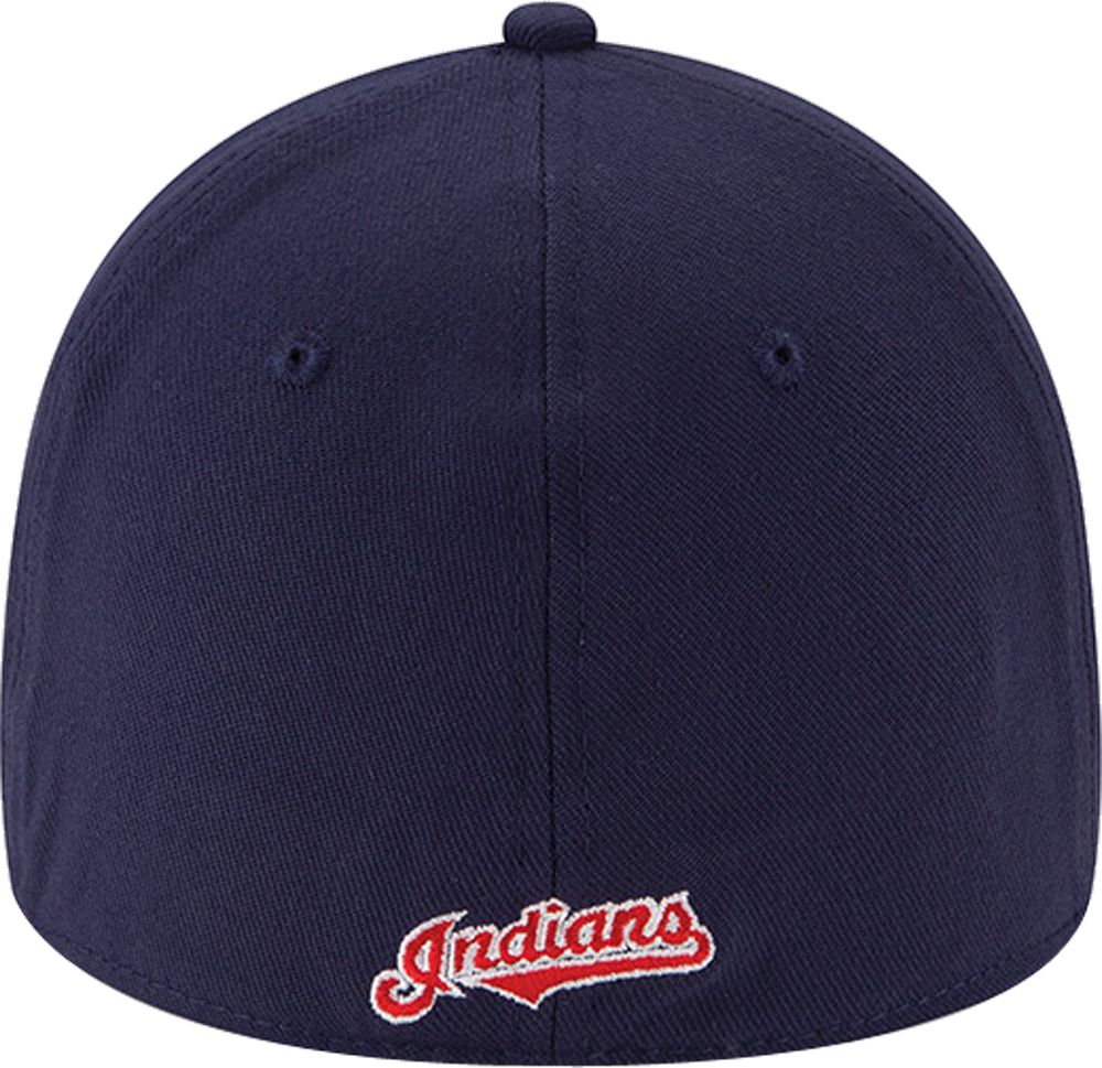 New Era Adult Cleveland Indians 39Thirty Alternate Classic Navy Stretch Fit Hat product image
