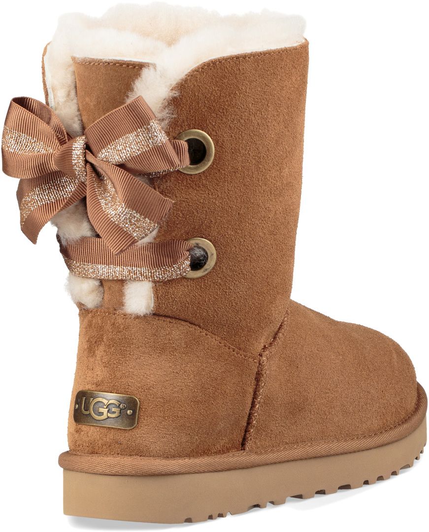 ugg women's customizable bailey bow short casual boots