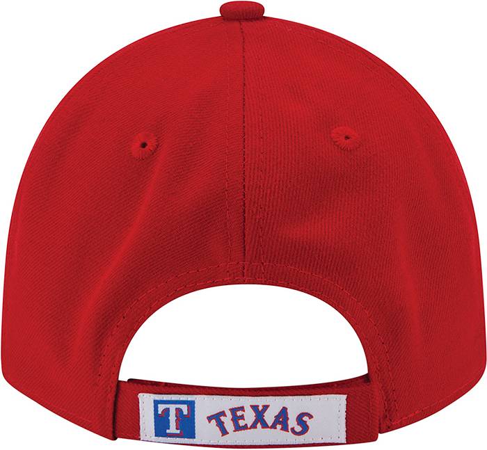 New Era Men's Texas Rangers 9Forty Red Adjustable Hat