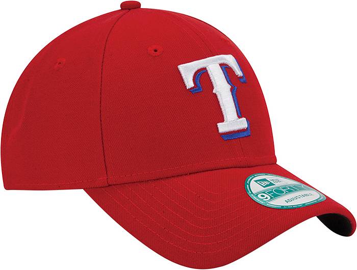 Texas Rangers New Era Men's League 9FORTY Adjustable Hat - Red