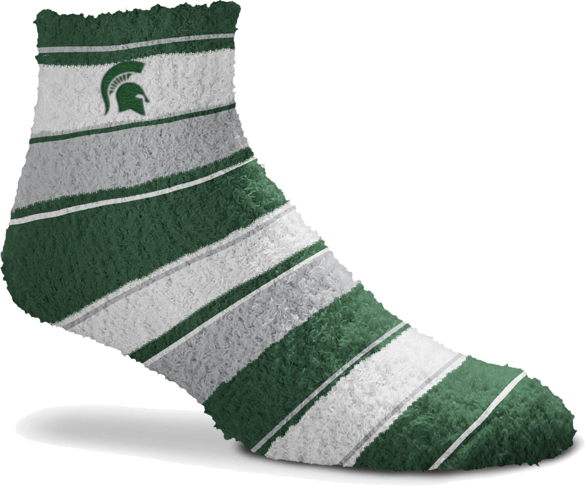 For Bare Feet Michigan State Spartans Stripe Cozy Socks product image