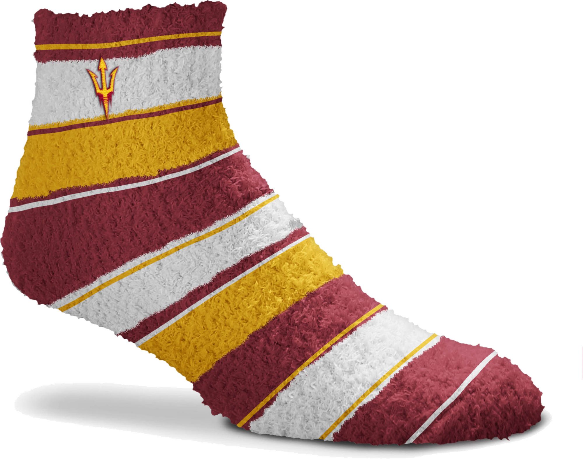 For Bare Feet Arizona State Sun Devils Stripe Cozy Socks product image