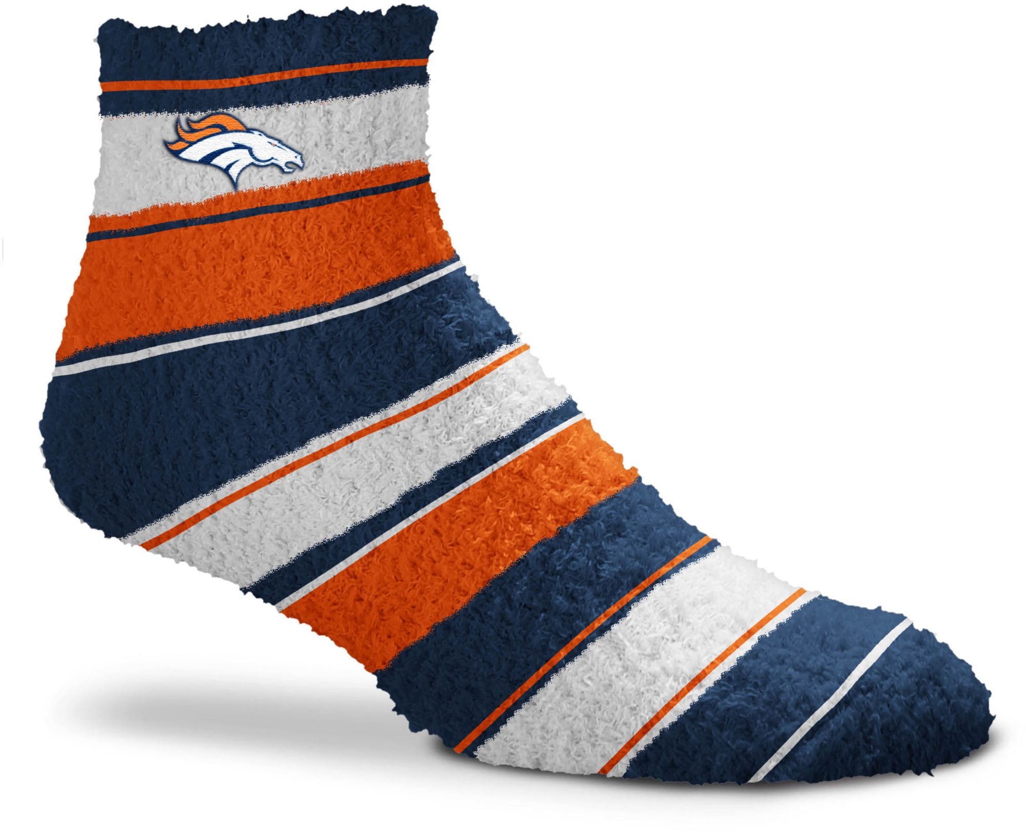 For Bare Feet Denver Broncos Stripe Cozy Socks product image