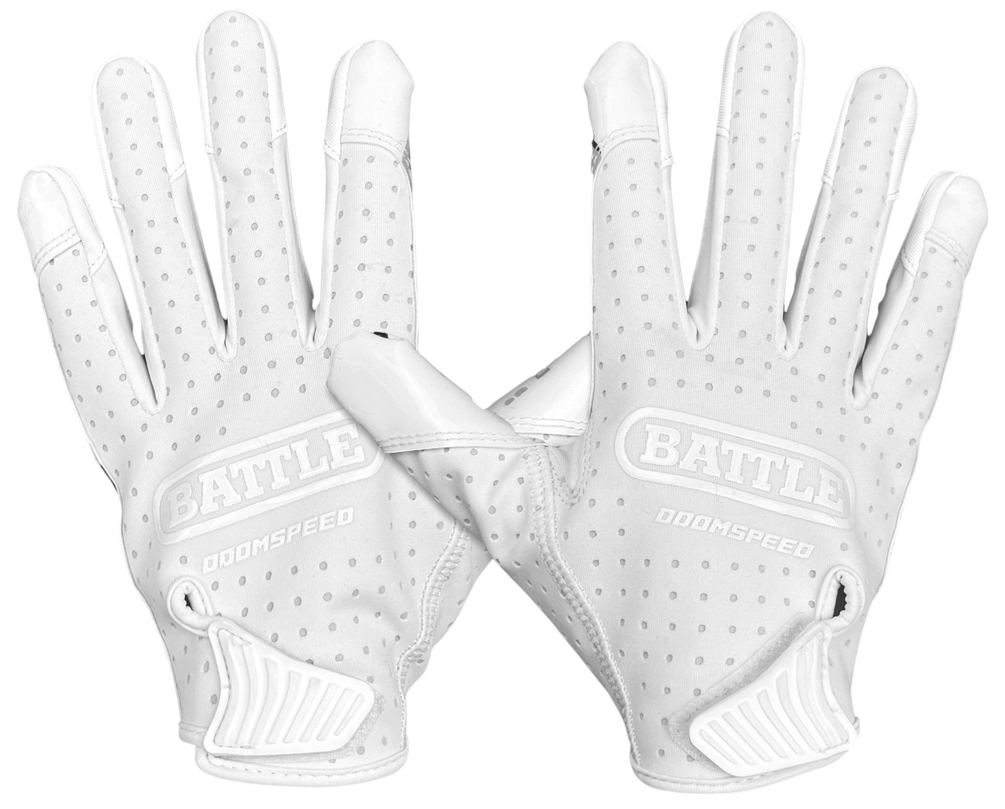 Battle Sports Adult Doom Speed Receiver Football Gloves - Graffiti product image