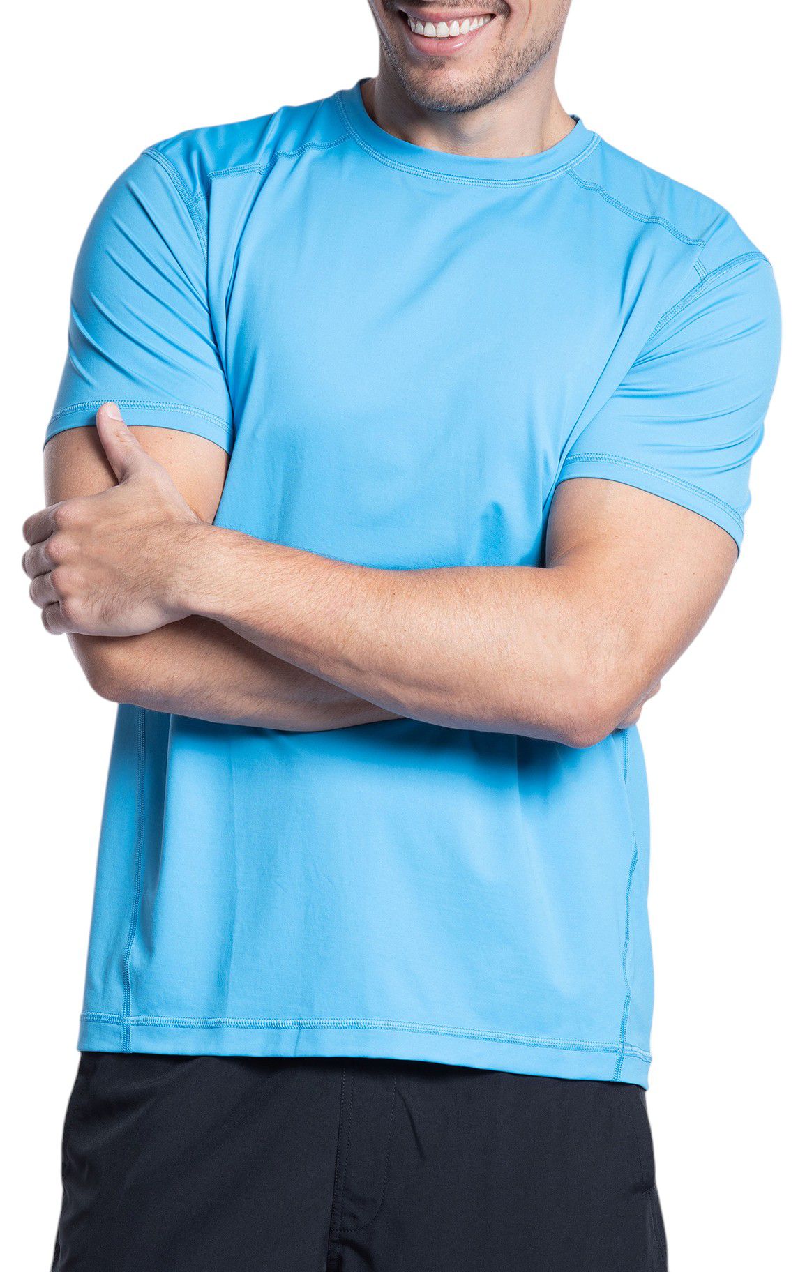 BloqUV Men's Sun Protective UPF 50 Crewneck Top product image