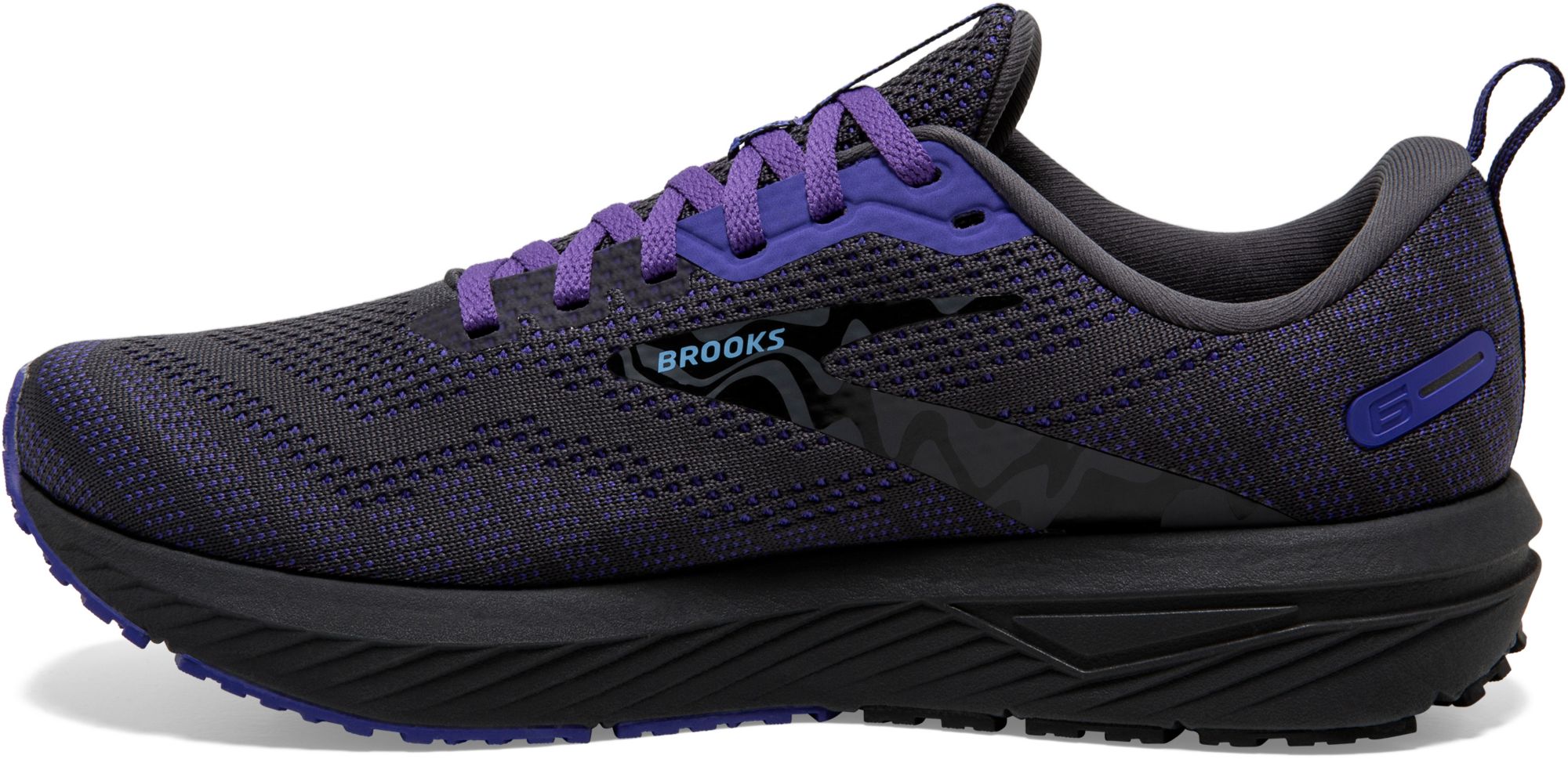 Brooks Men's Empower Her Revel 6 Running Shoes - Black/Ebony - Medium/D