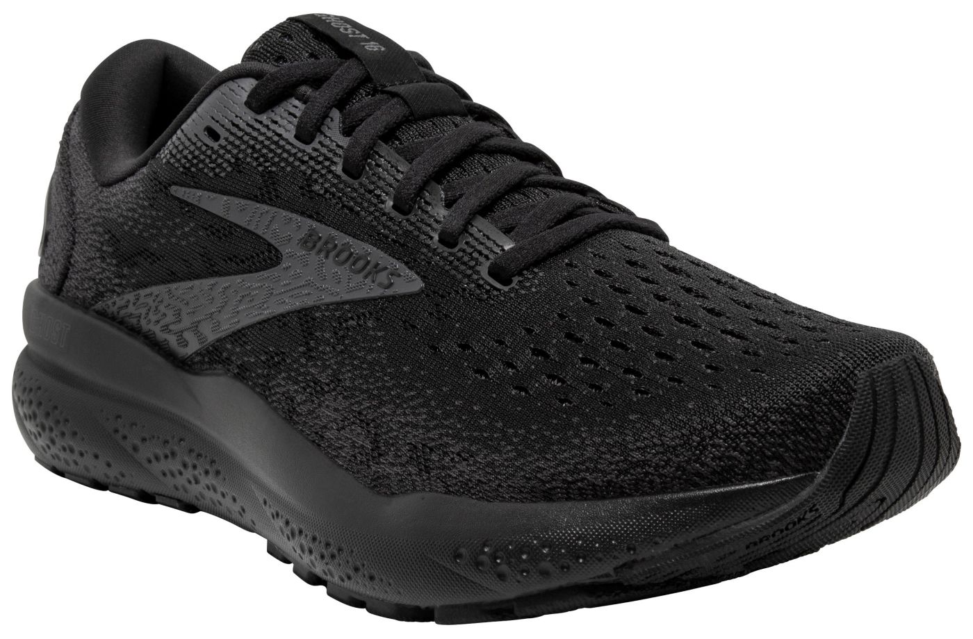 Brooks Ghost 16 Men s Black Black Ebony 11.5