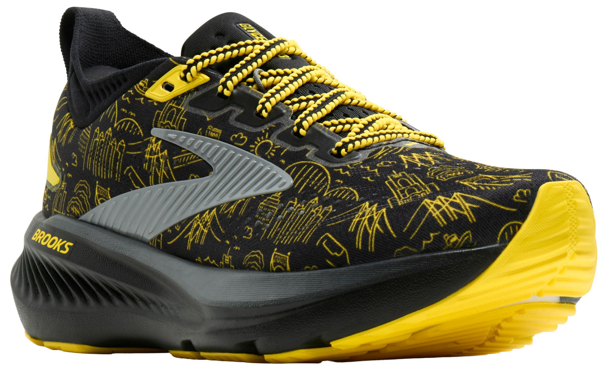 Brooks Men's Glycerin 23 Pittsburgh Marathon Running Shoes product image