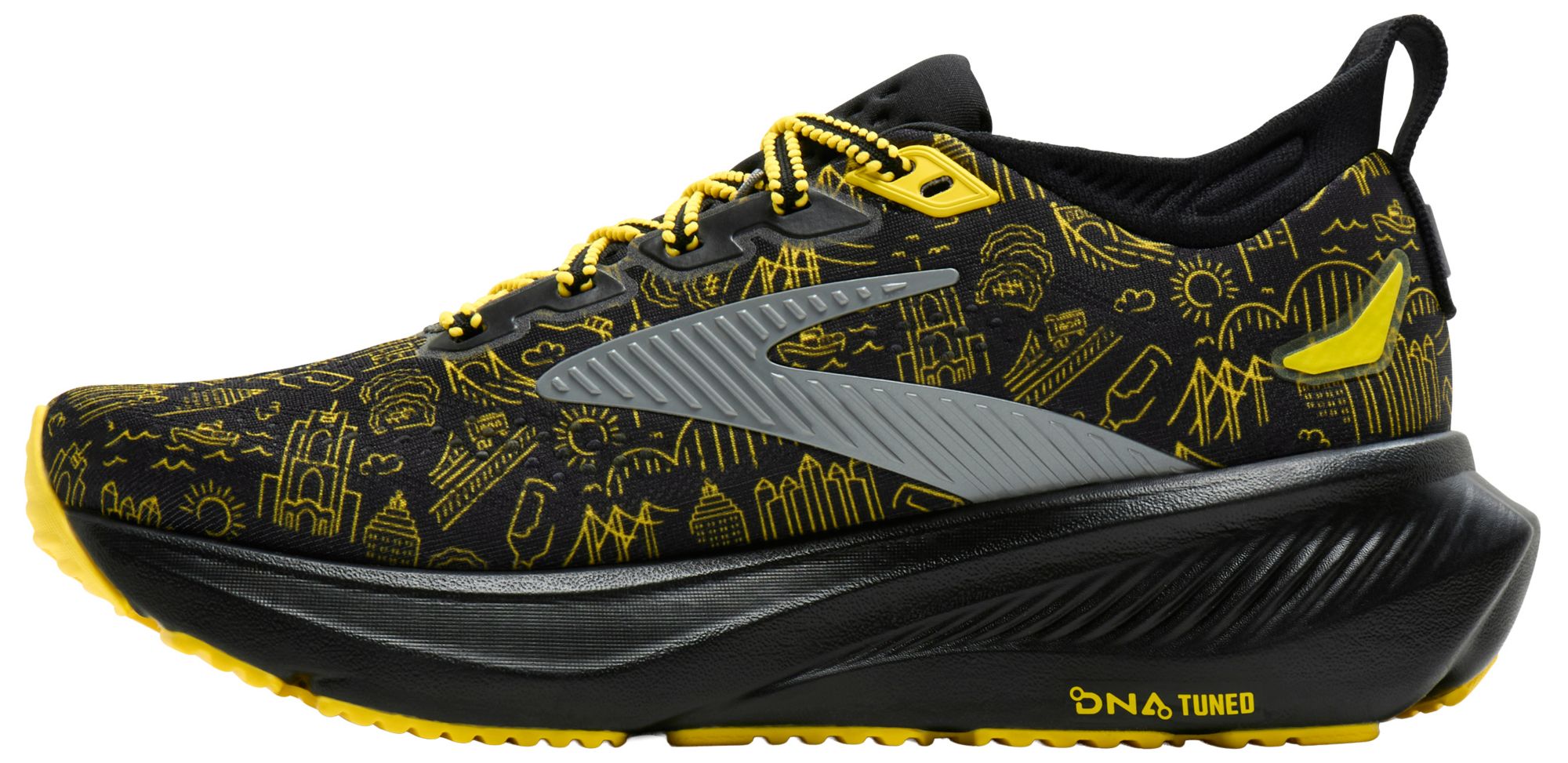 Brooks Men's Glycerin 23 Pittsburgh Marathon Running Shoes product image