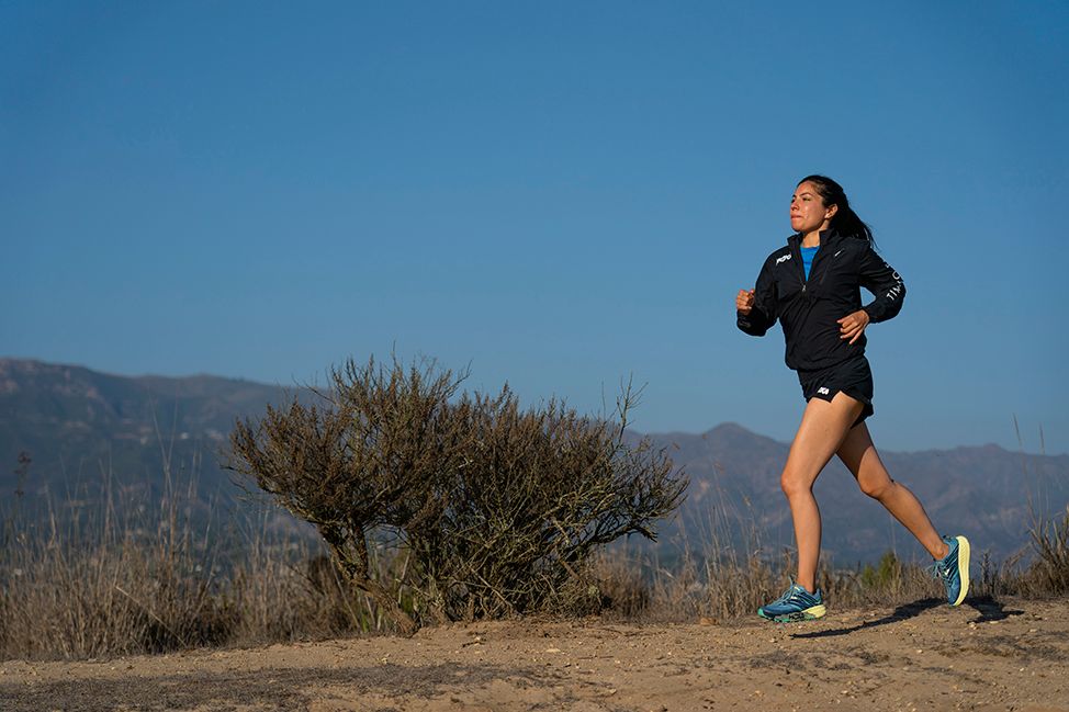 HOKA Women's Speedgoat 4 Trail Running Shoes product image