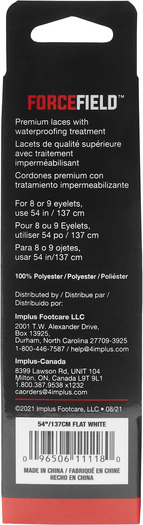 Forcefield 54" Flat Running Laces product image