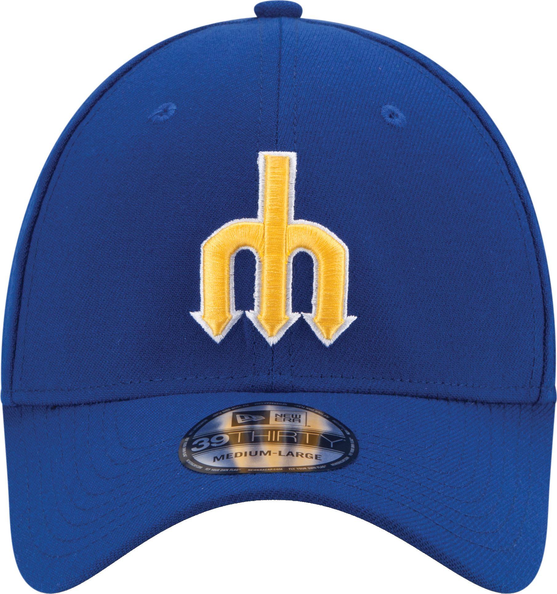 New Era Men's Seattle Mariners 39Thirty Cooperstown Classic Royal Stretch Fit Hat product image