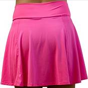 Pickleball Bella Women's Pink/Groovy A Line Skirt product image