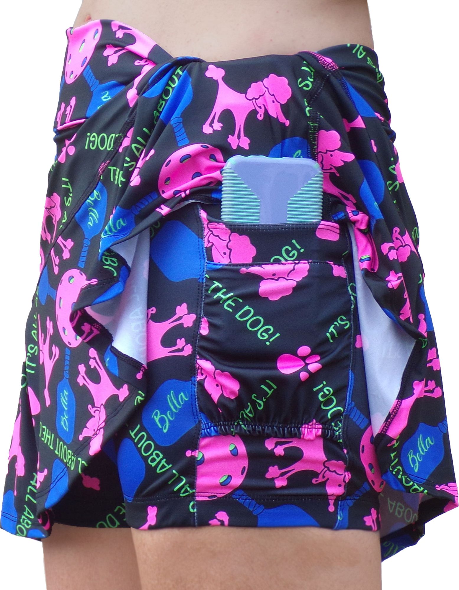 Pickleball Bella Women's Pickles Drop Pleat Skirt