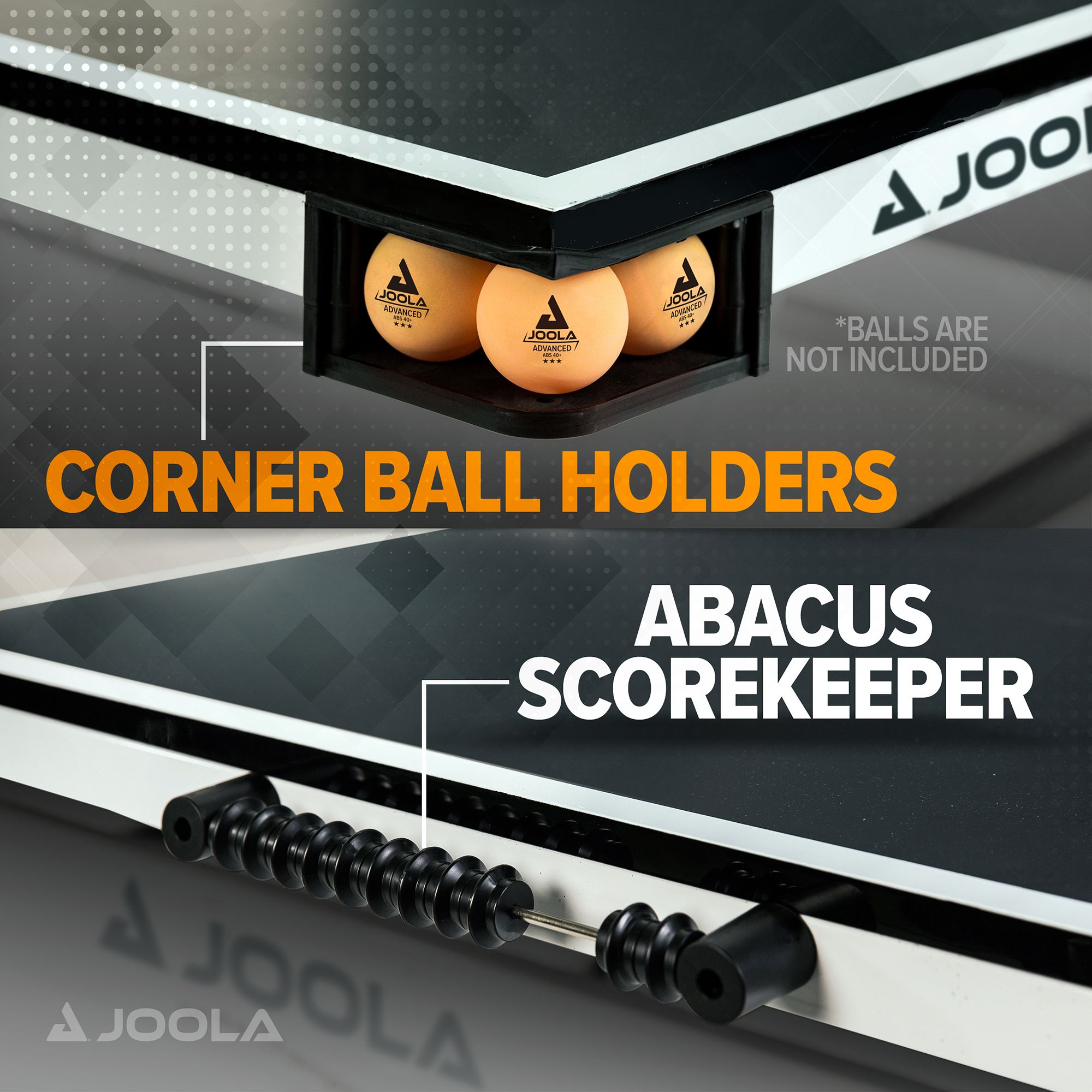 JOOLA Pro-Elite J6200 Indoor Table Tennis Table with Net Set (25mm Thick) product image