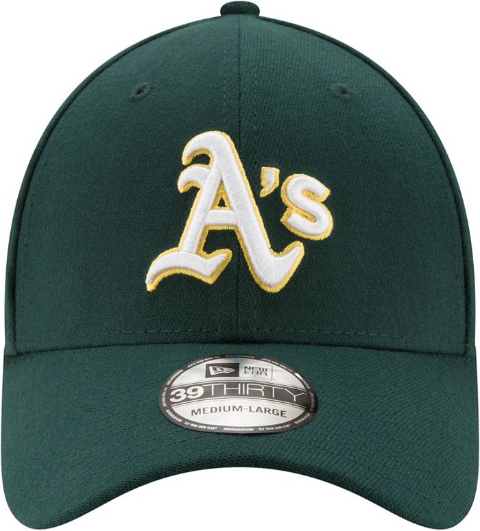 New Era Men's Oakland Athletics 39Thirty Classic Green Stretch Fit Hat