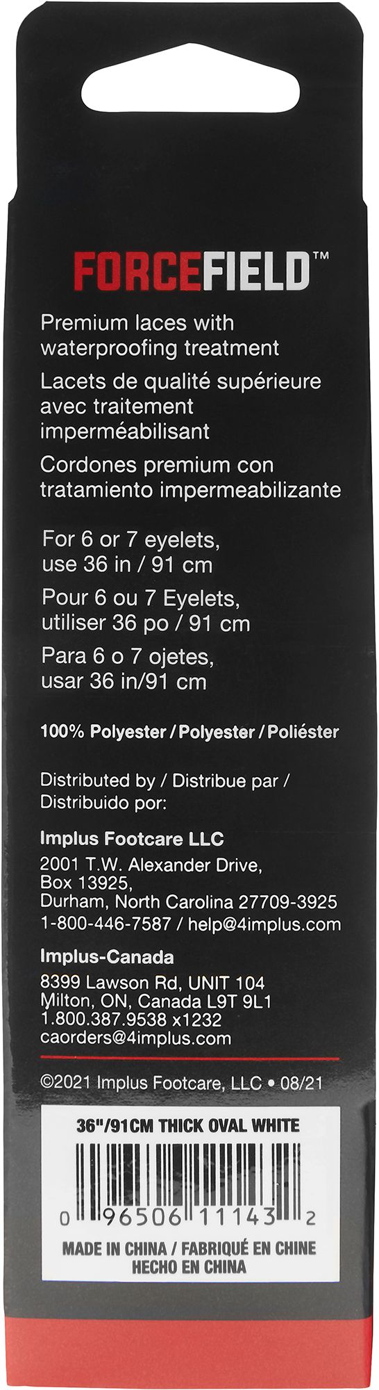 Forcefield Lifestyle Thick Oval 36" Laces product image