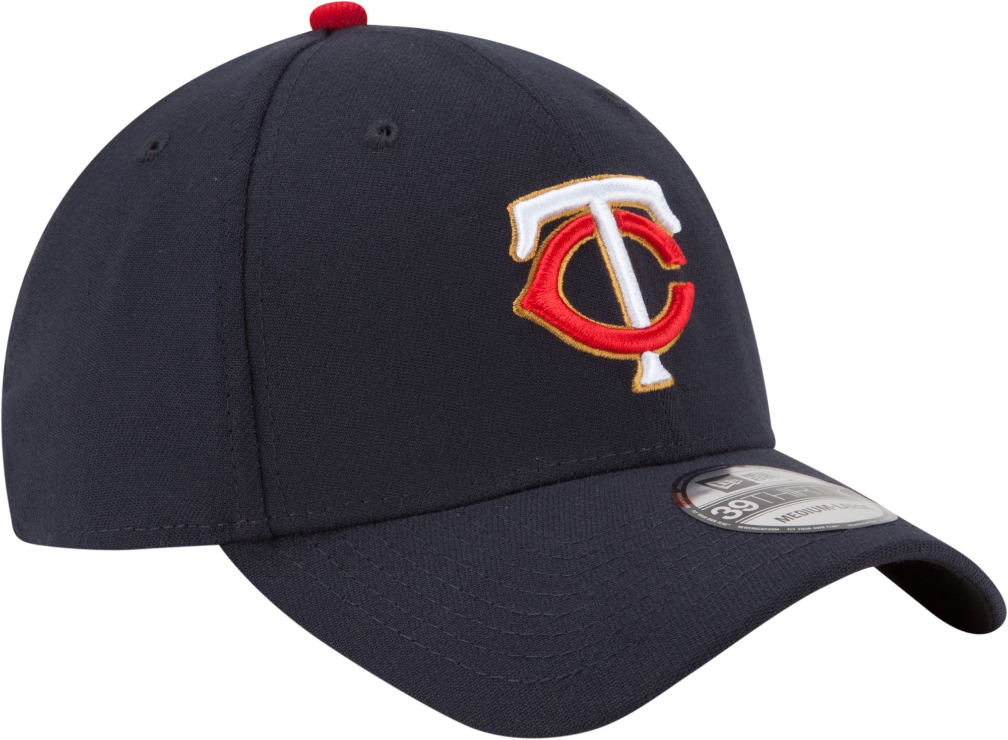 New Era Adult Minnesota Twins 39Thirty Navy Stretch Fit Hat product image