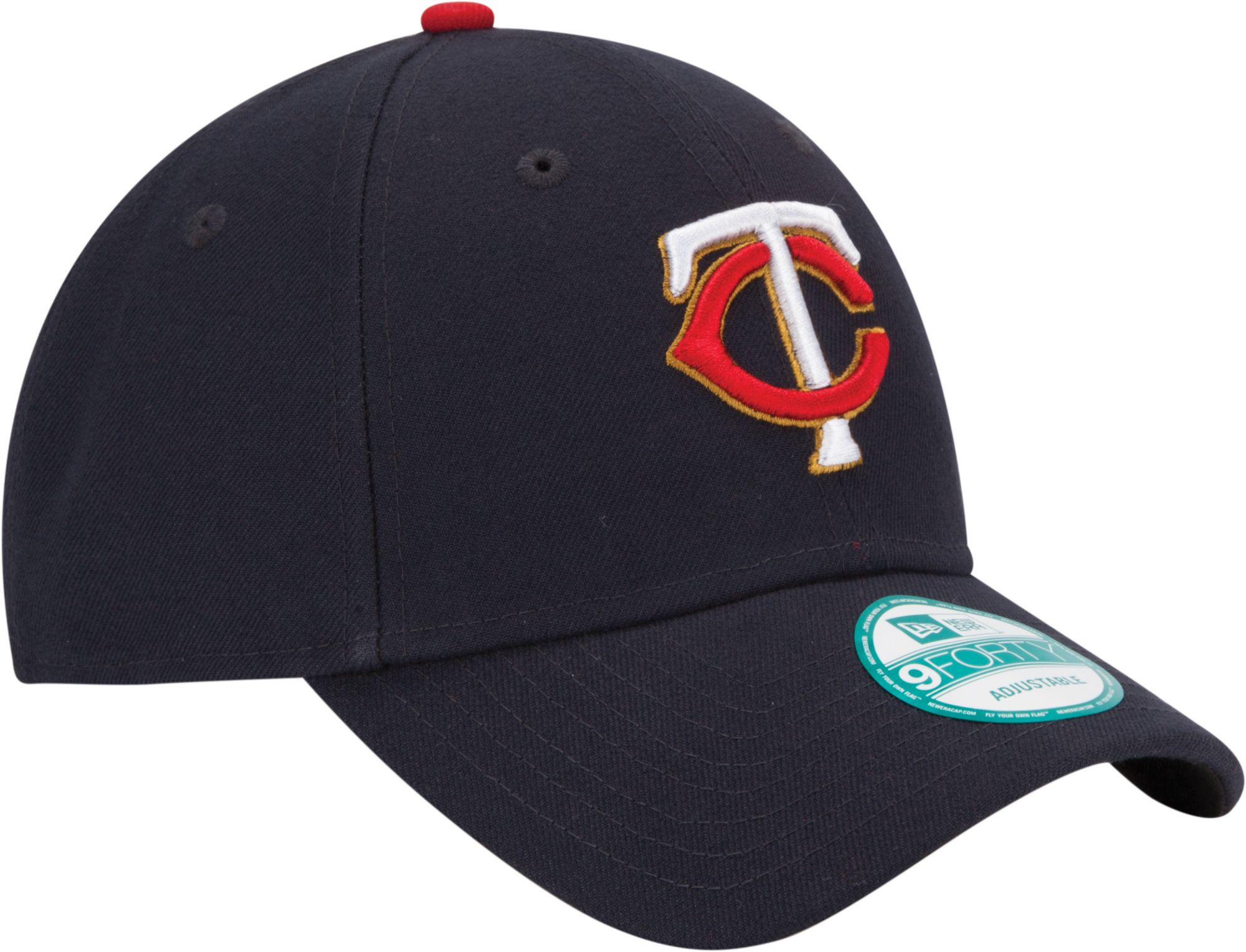 New Era Adult Minnesota Twins 9Forty Navy Adjustable Hat product image