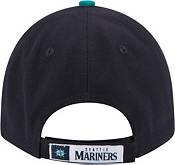 New Era Men's Seattle Mariners 9Forty Navy/Teal Adjustable Hat