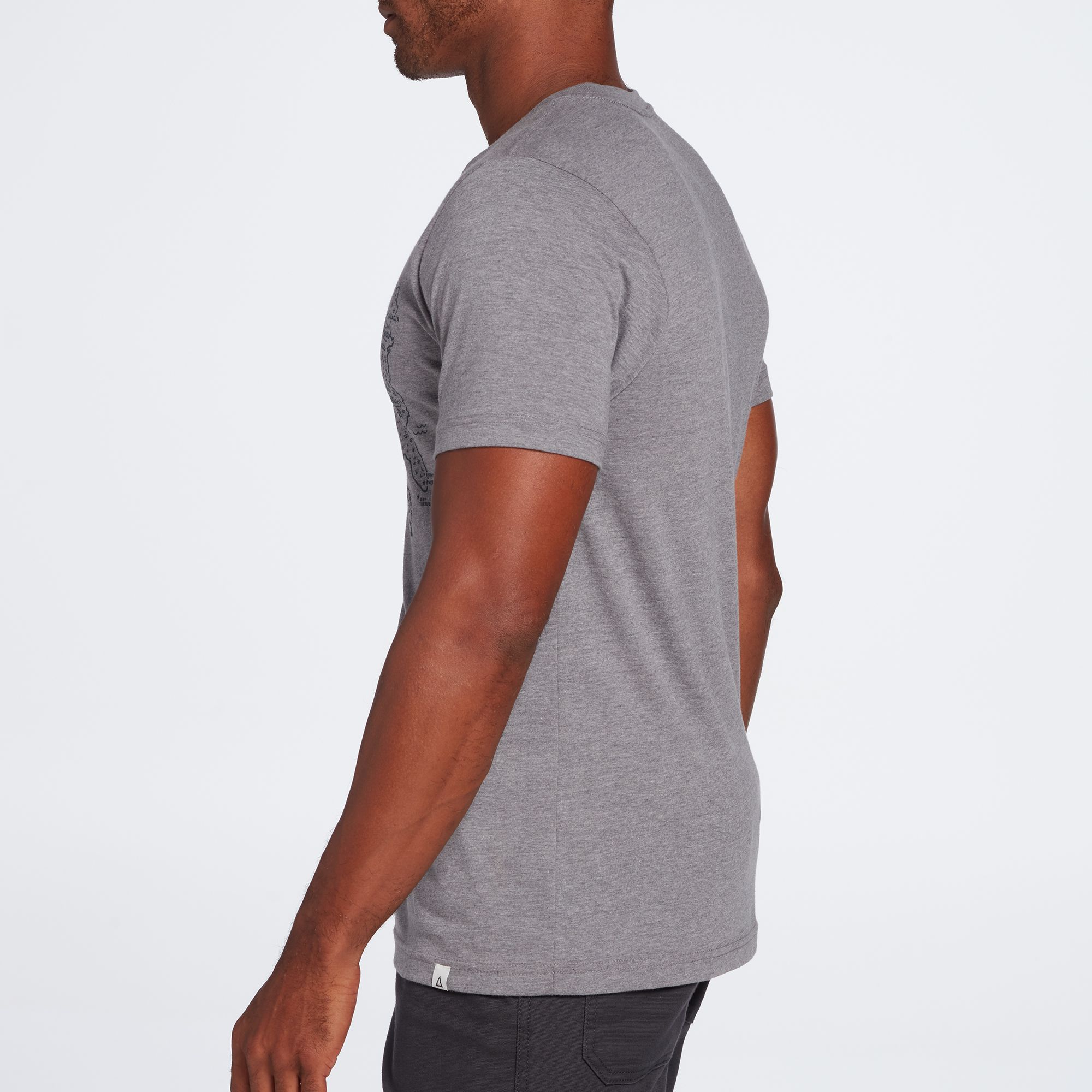 The Landmark Project Adult National Parks Map Short Sleeve Graphic T-Shirt product image