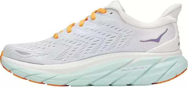 HOKA ONE ONE Clifton 8 Womens Shoes - Breathable Mesh, Cushioned Support