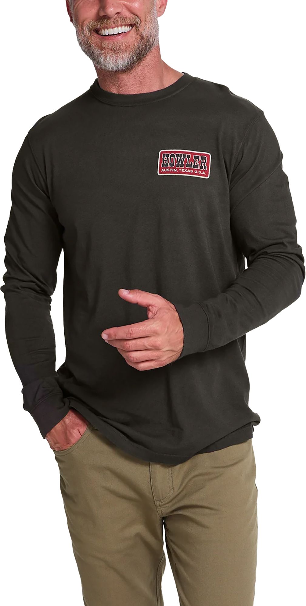 Howler Brothers Men's Cotton Long Sleeve T-Shirt product image
