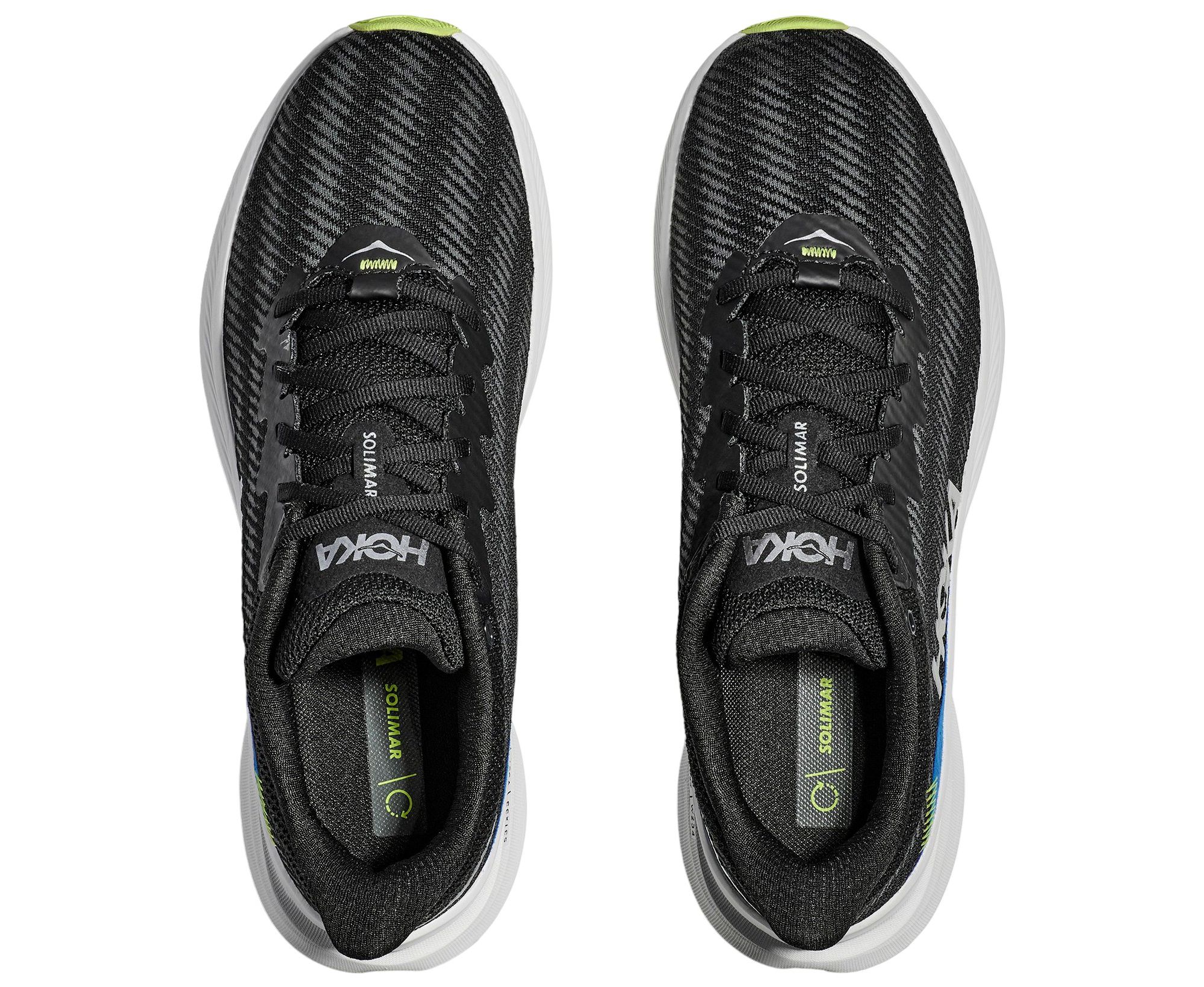 HOKA Men's Solimar Running Shoes - Black - Medium/D