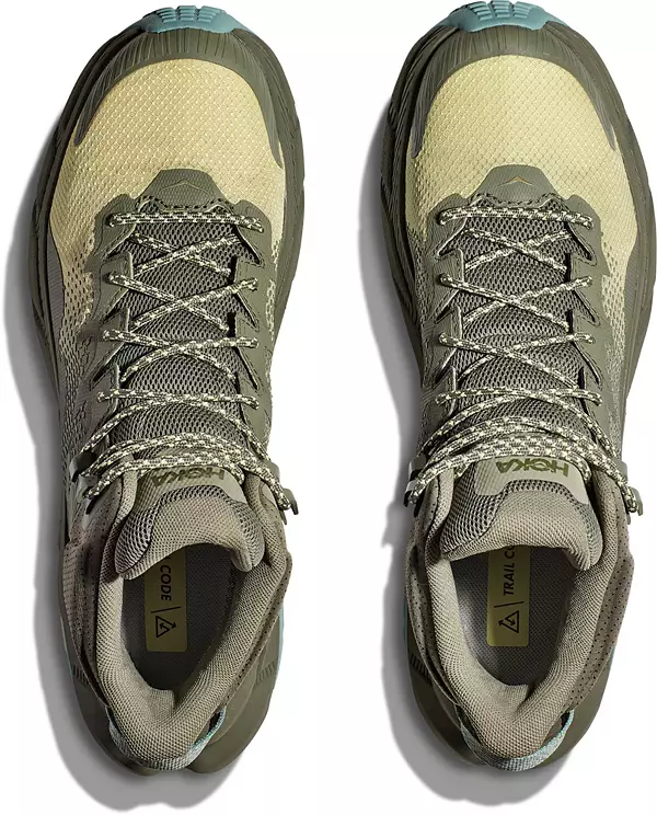 Hoka Trail Code GTX Shoes - Men's, Black/Raven, 13, — Mens Shoe Size: 13  US, Gender: Male, Age Group: Adults, Mens Shoe Width: Medium, Color:  Black/Raven — 1123165-BRVN-13D - 1 out of 28 models