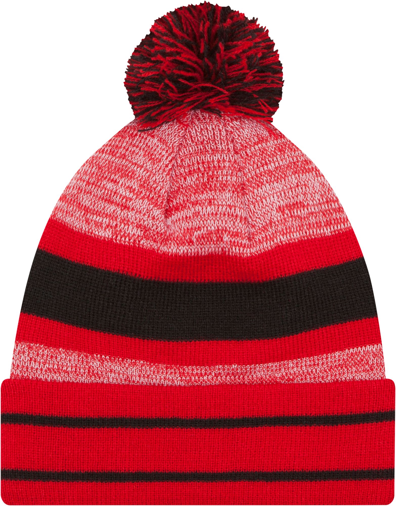 New Era Men's San Francisco 49ers Cuffed Pom Red Knit product image