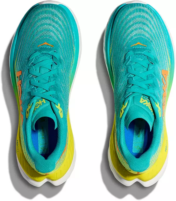 Hoka One One Mach 2 Women's Running Shoes Aquamarine/Lichen Size 10 Width B  - Medium - Atletikka