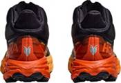 Hoka Speedgoat 5 Mid Gtx Blue Graphite/Amber Yellow Chaussures trail homme  : Snowleader