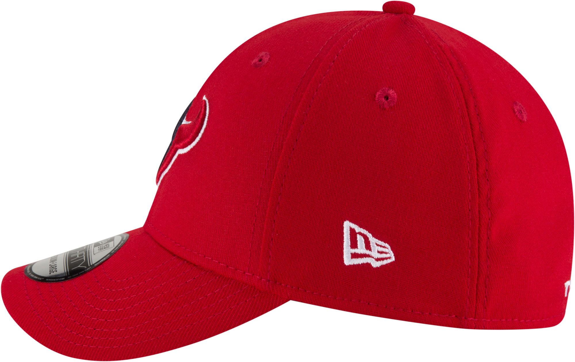 New Era Men's Houston Texans Team Classic 39Thirty Red Stretch Fit Hat product image