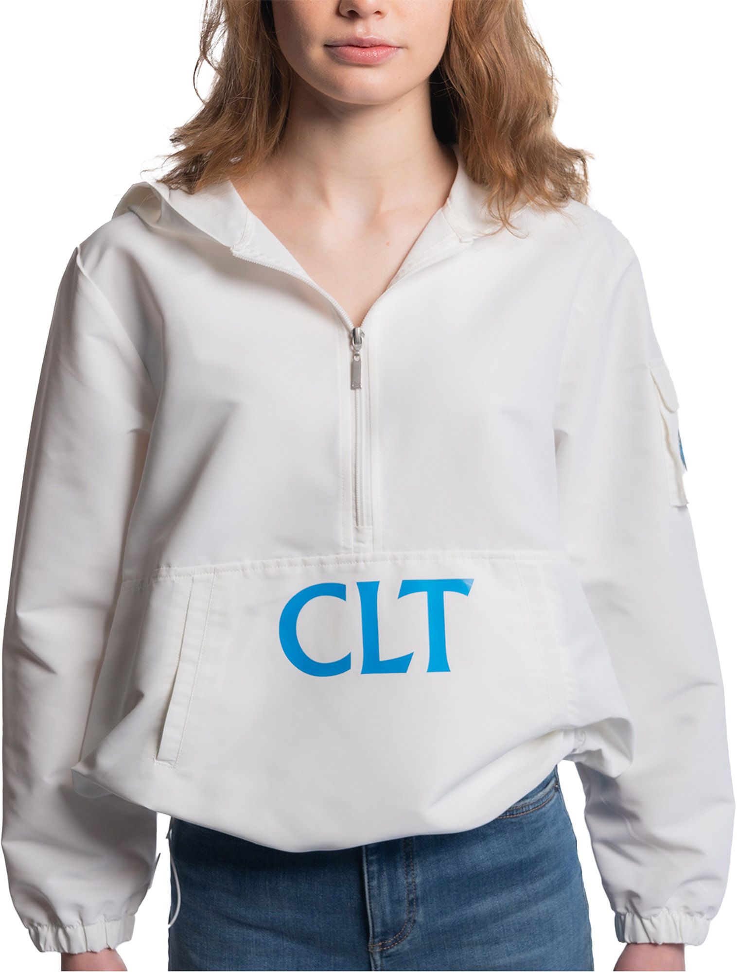 Lusso Women's Charlotte FC Cloud Half-Zip Windbreaker product image
