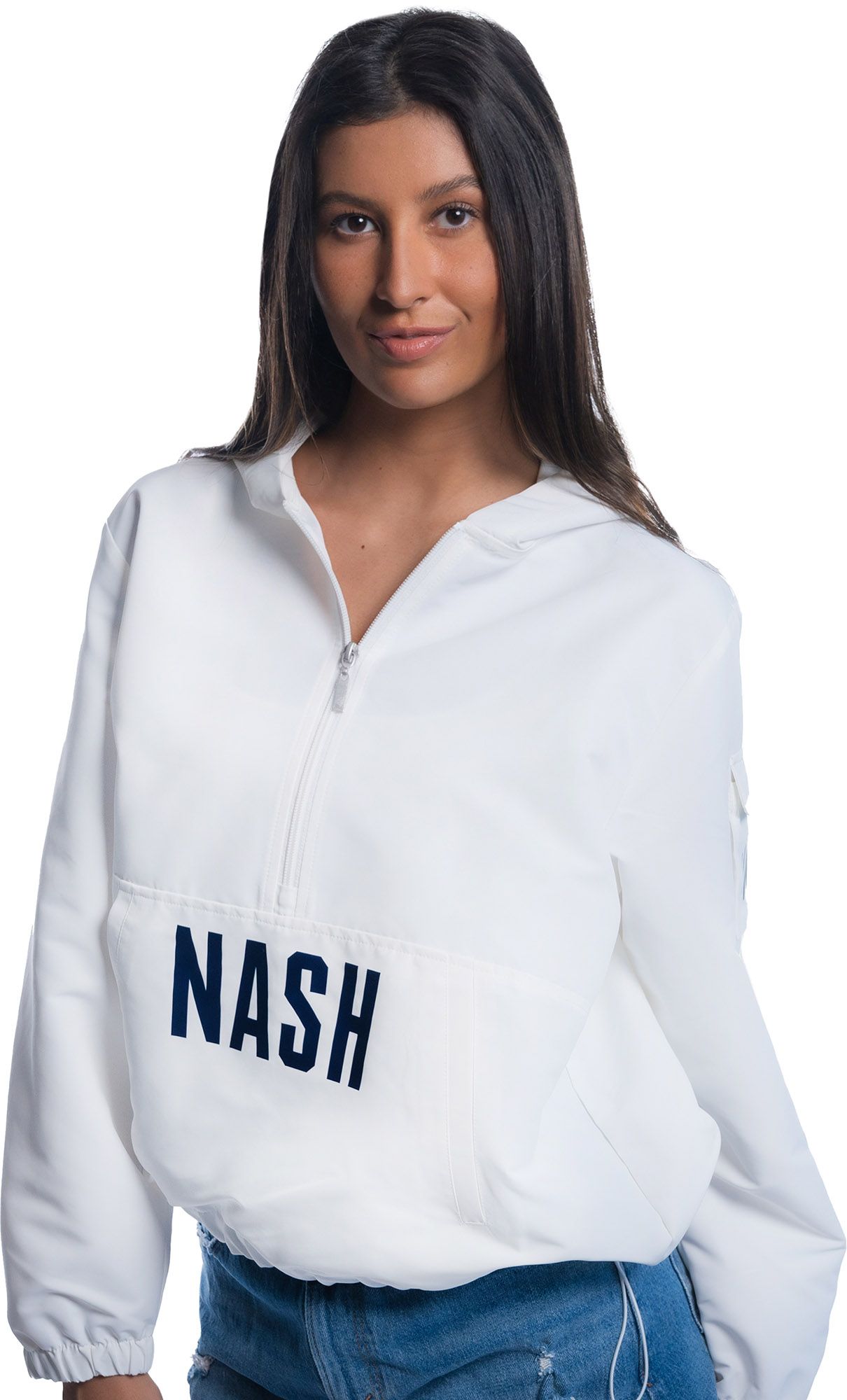 Lusso Women's Nashville SC Cloud Half-Zip Windbreaker product image