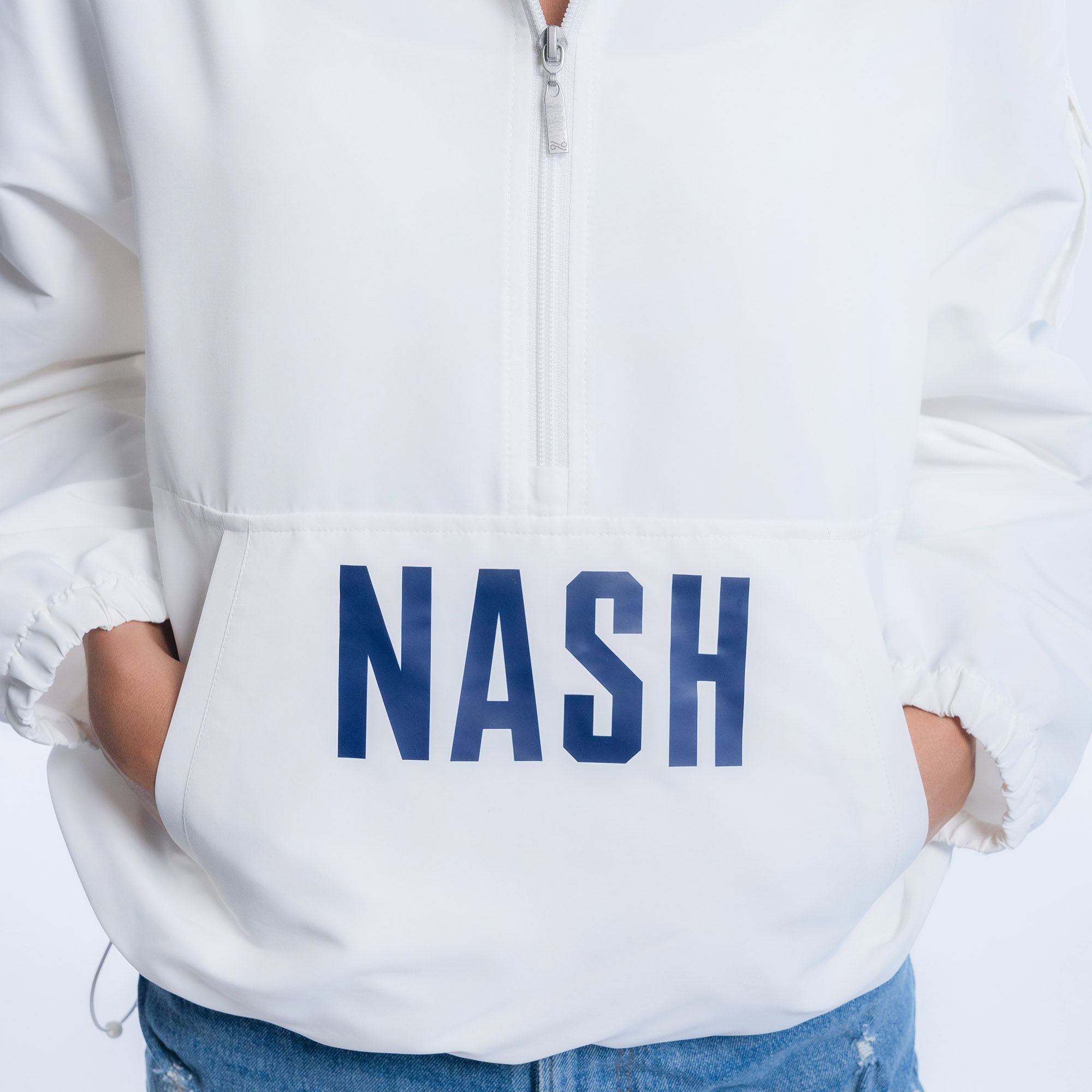 Lusso Women's Nashville SC Cloud Half-Zip Windbreaker product image