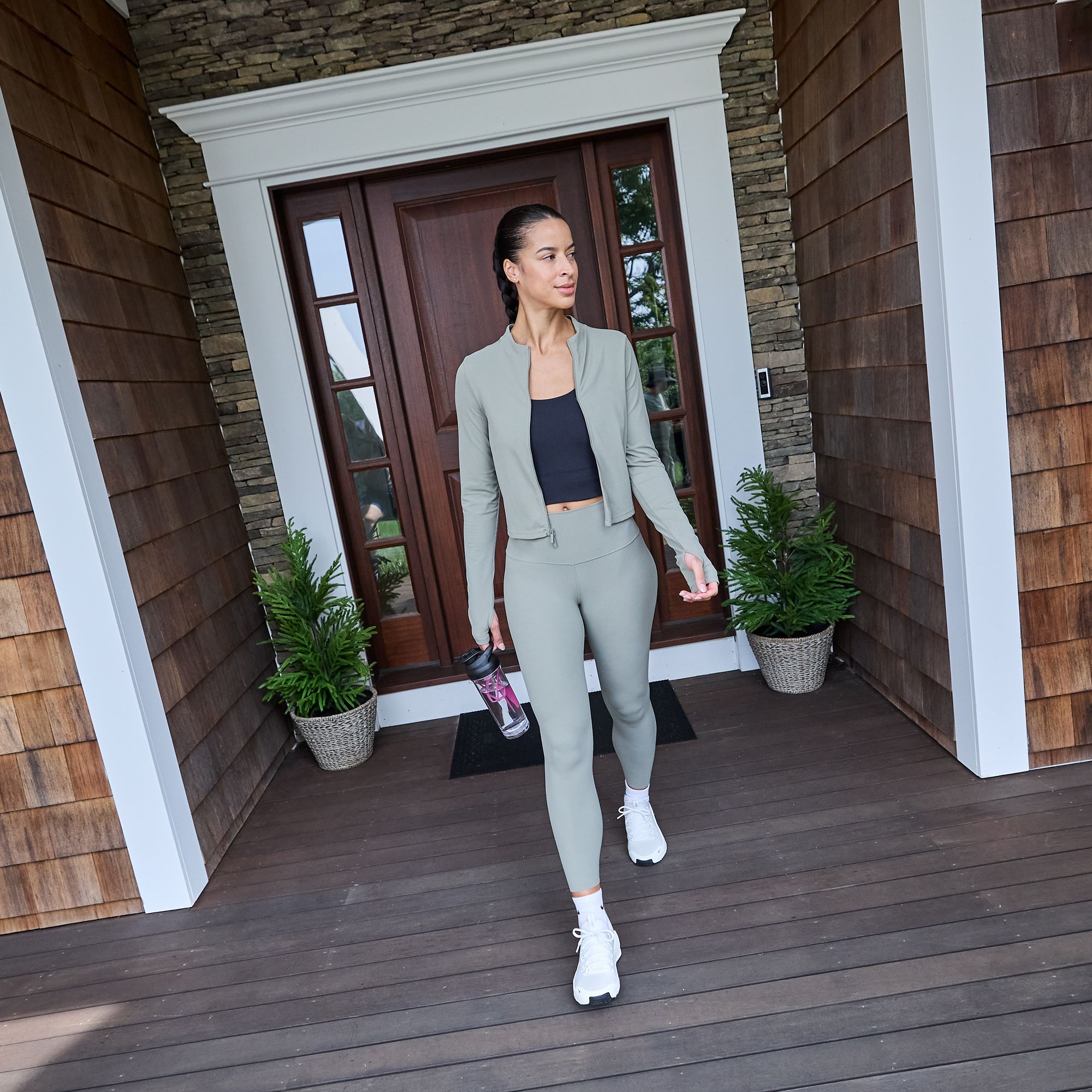 Nike Women's Zenvy Dri-FIT Full-Zip Long-Sleeve Top product image